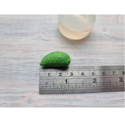 Silicone mold, Cucumber, style 2, ~ 1.3*2.9 cm, H:1.2 cm