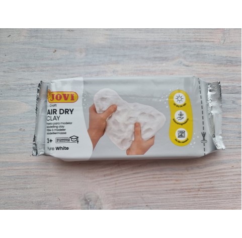 Air dry modelling clay JOVI, WHITE, 250 g 