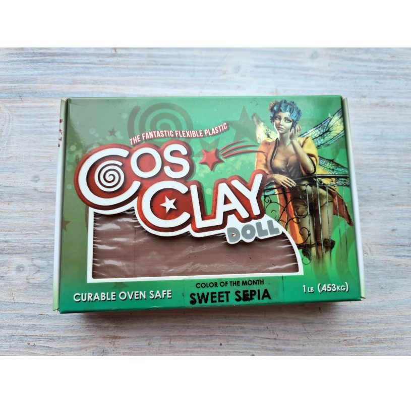 CosClay Doll Sweet Sepia, 453 g (1 lb)