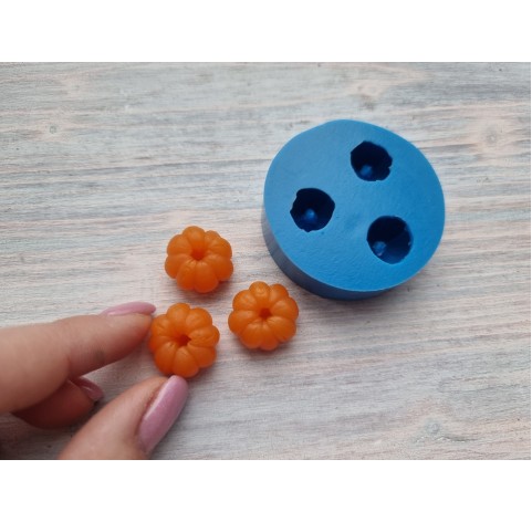 Silicone mold, Mini mandarin, 3 pcs., ~ 2 cm
