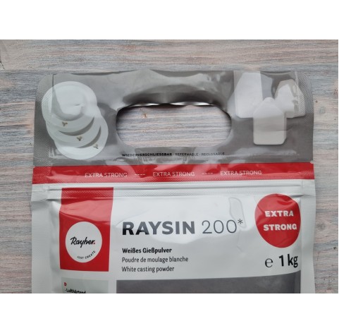 Instant moulding compound "Raysin 200", white, 1 kg
