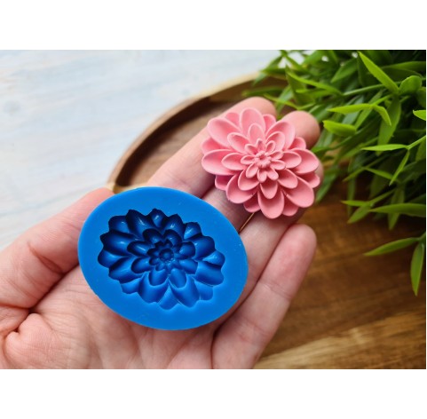 Silicone mold, Flower, style 3, ~ 3.1*4.2 cm, H:1.3 cm