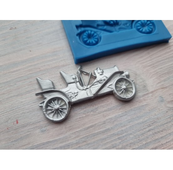 Silicone mold, Retro car, ~ 5.6 cm