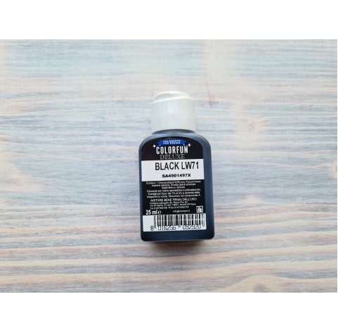 Dye for epoxy resins Colorfun Deluxe, black, 25 ml