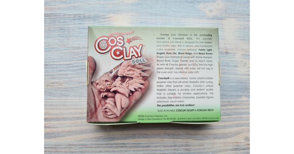 CosClay Doll Sweet Sepia, 453 g (1 lb)