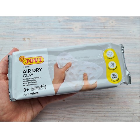 Air dry modelling clay JOVI, WHITE, 500 g 