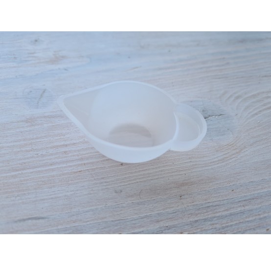 Silicone graduated cup, 10 ml