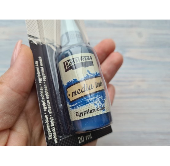 PENTART alcohol-based ink, Egyptian-blue 20 ml, No. 21046