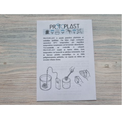 Protoplast moldable plastic, 250g