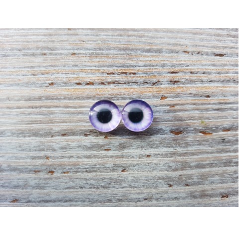 Glass eyes Violet 1, ~ Ø 0.8 cm