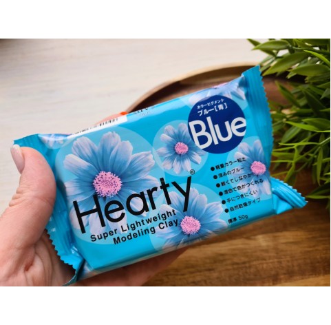 Padico Hearty, blue, super lightweight modeling clay, 50 g