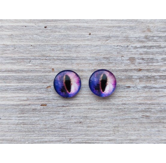 Glass eyes Violet 1, ~ Ø 0.6 cm