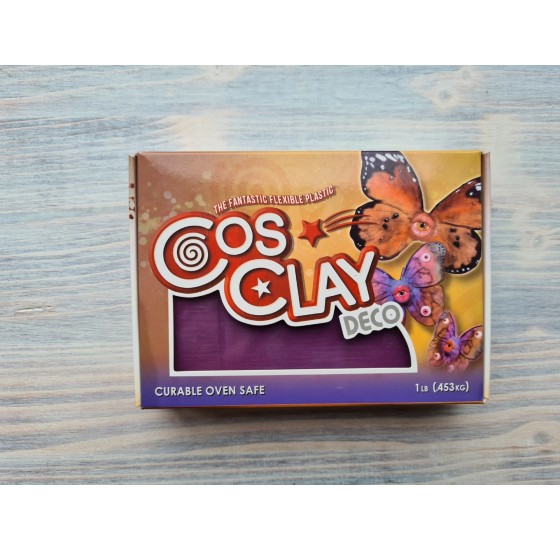 CosClay Deco Violet, 453 g (1 lb)