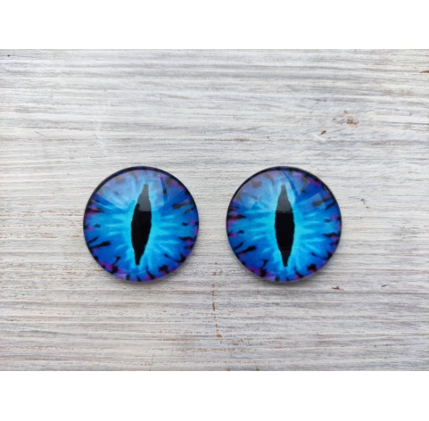 Glass eyes Blue 1, ~ Ø 3 cm