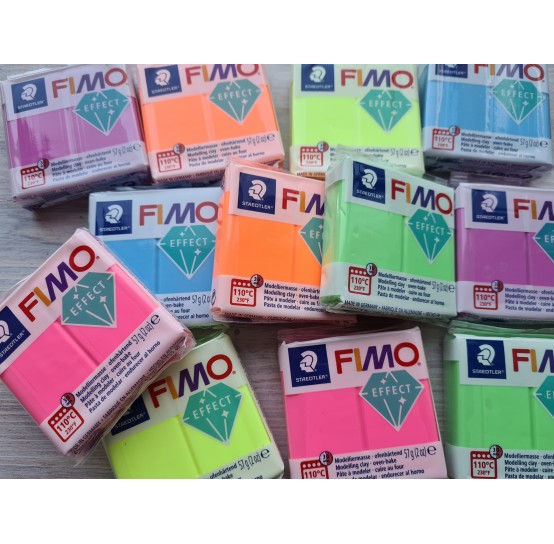 FIMO Effect Neon polymer clay