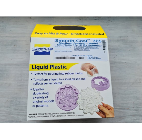 Liquid polyurethane plastic