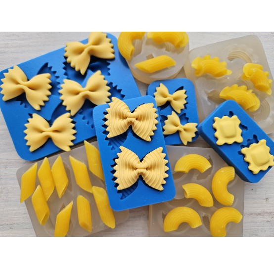 Silicone molds of macaroni