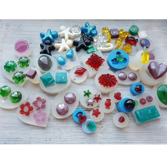 Silicone molds for epoxy