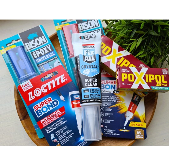Epoxy adhesives and other glues