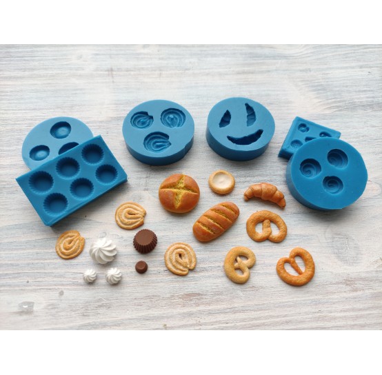 Silicone molds for food miniature