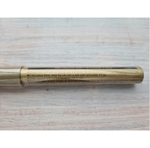 Artline 900XF Metallic Ink Marker, GOLD, 2.3MM