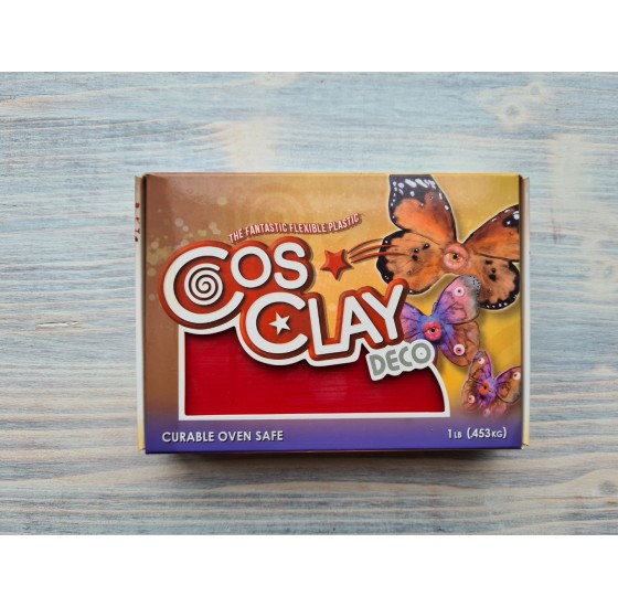 CosClay Deco Red, 453 g (1 lb)