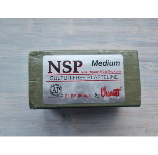 Chavant NSP modeling plasticine, Medium, 906g