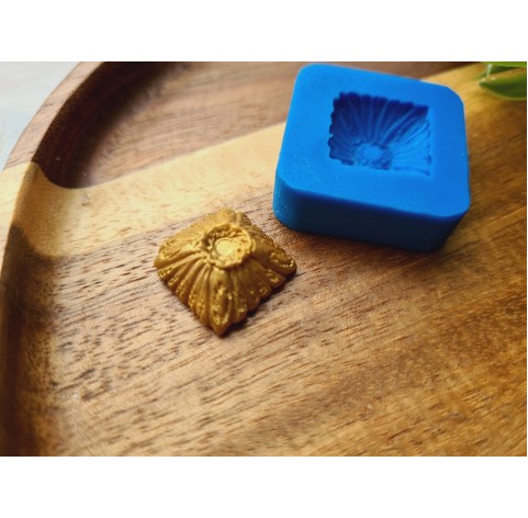 Silicone molds for ornaments, Style 5, ~ 1.7 cm, H:0.6 cm