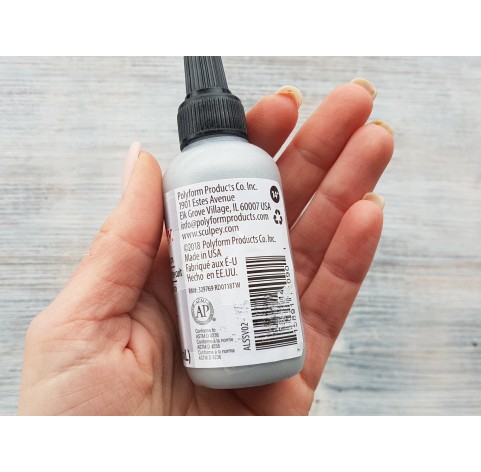 Sculpey liquid polymer clay, Silver, 59 ml