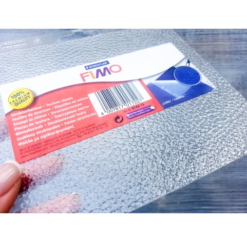 FIMO texture sheets, Leather