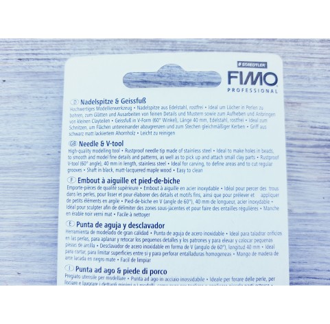 Fimo Needle & V-tool No. 8711-04, Staedtler