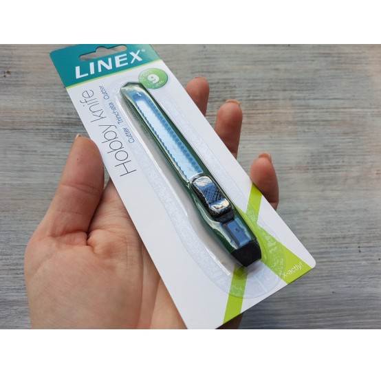Small stationery knife, "Hobby Linex", 9 mm