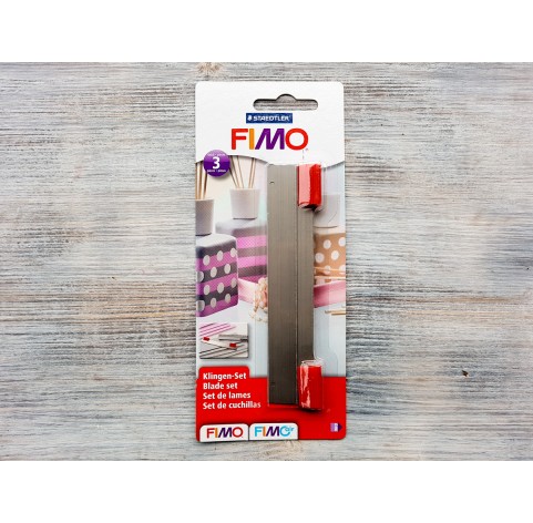 Fimo Staedtler blades for modeling clay, 3 pcs., No.870014