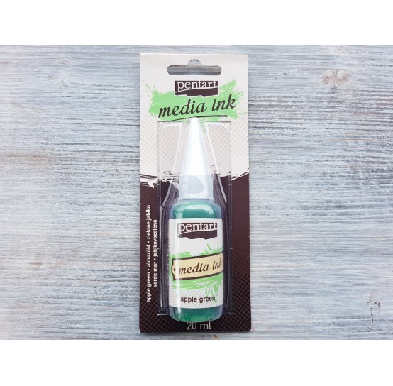 PENTART alcohol-based ink, apple green, 20 ml, No. 21036