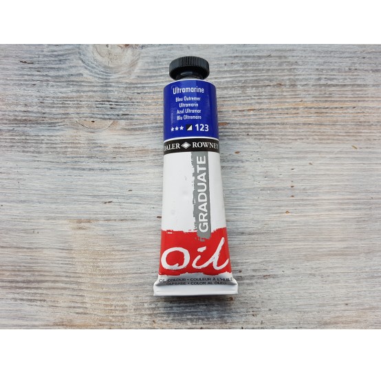 DALER ROWNEY oil paint "Graduate oil", ultramarine, 38 ml, No. 123