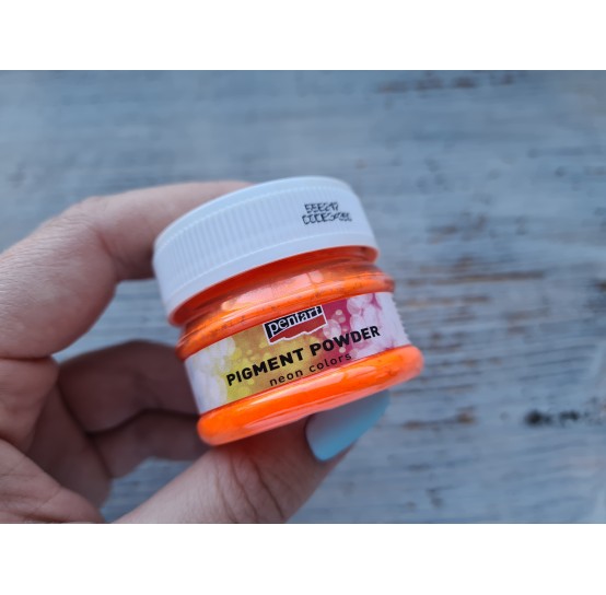 PENTART pigment powder Neon Orange, 6 g