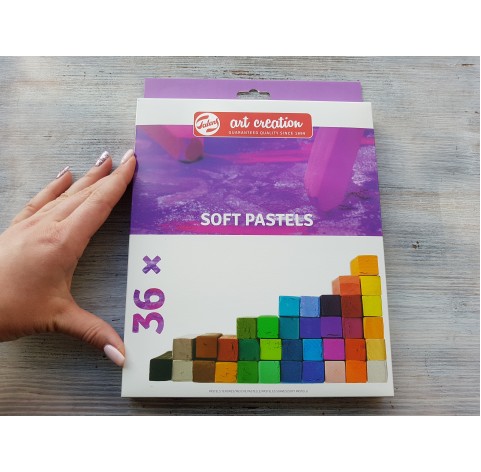 Soft pastels 36 colours, Royal Talens, Art Creation