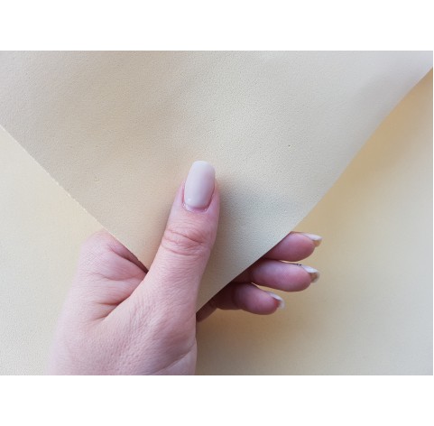 Foamiran sheet, foam rubber, Vaniglia, 1 mm, 60*40 cm