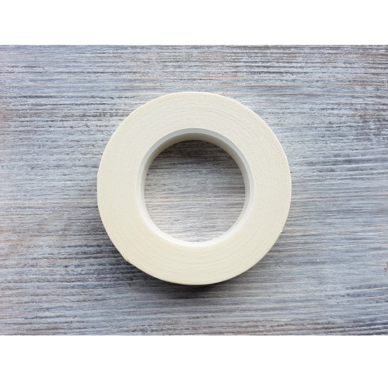 Floral tape, white, 13 mm*27 m