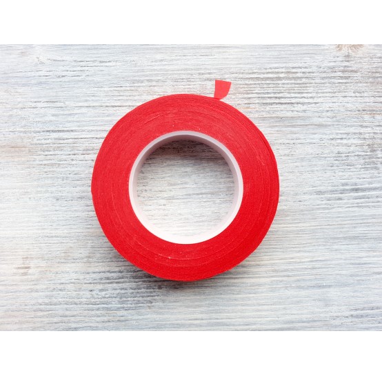 Floral tape, red, 13 mm*27 m