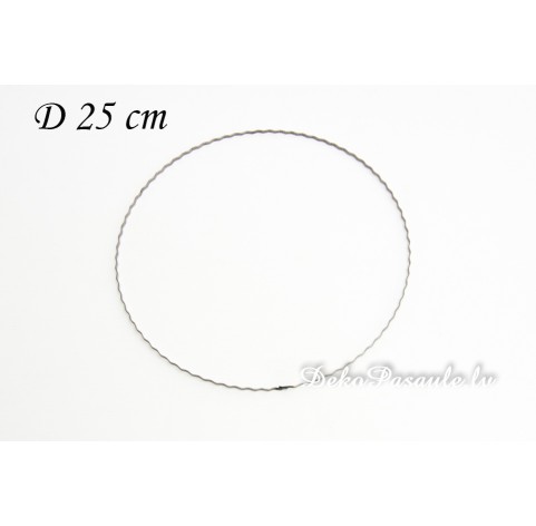 Metal ring, ribbed, Ø 25 cm