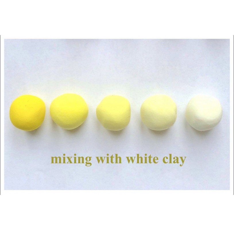 Cosclay Deco Yellow -Flexible polymer clay