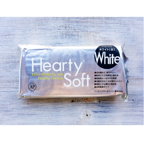 Padico modeling clay Hearty Soft, white, 200 g