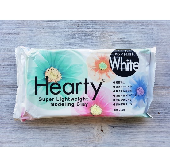 Padico modeling clay Hearty, white, 200 g