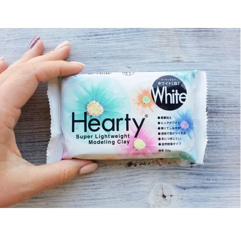 Padico modeling clay Hearty, white, 50 g