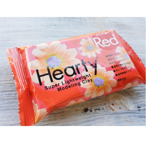 Padico modeling clay Hearty, red, 50 g