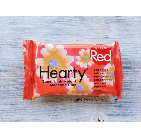 Padico modeling clay Hearty, red, 50 g