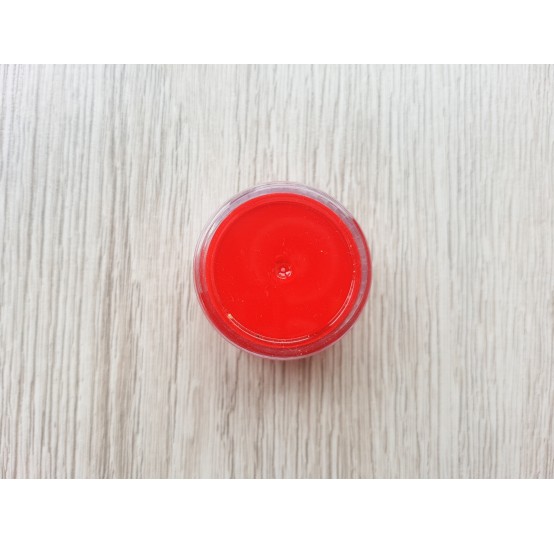 Silicone pigment on platinum catalyst, red, 5 g