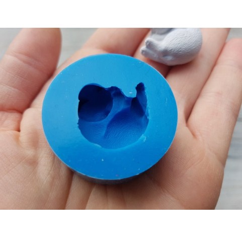 Silicone mold, Cat 2, 3D, ~ 2.5 * 2.3 cm