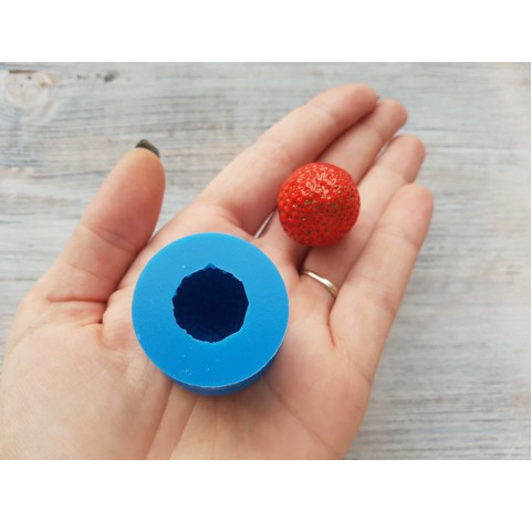 Silicone mold, Strawberry, XL, ~ Ø 2.4 cm